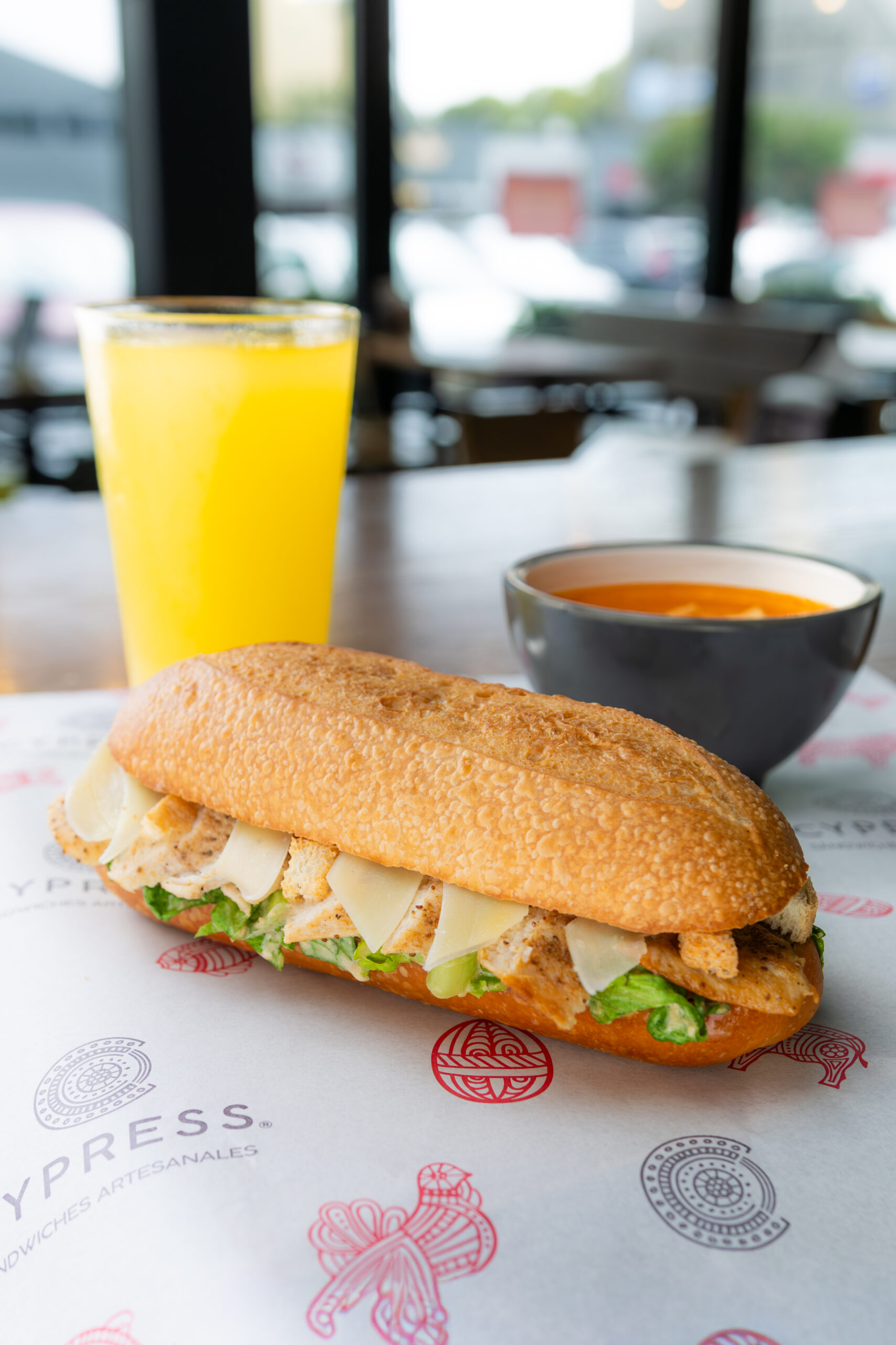 Sándwich Caesar
