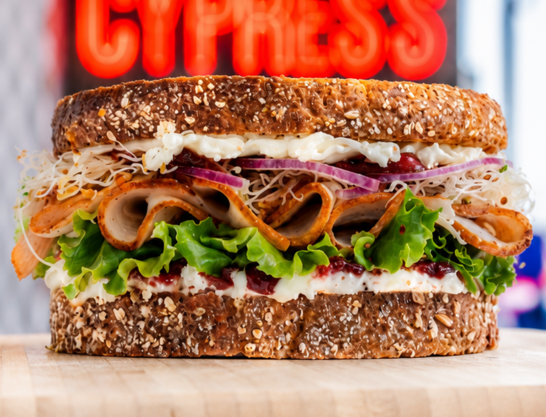 Sándwich Arándano Jalapeño de Cypress